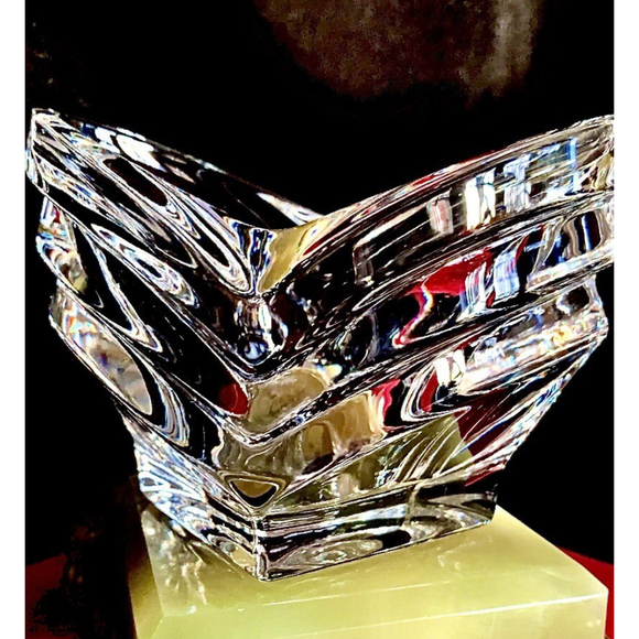 Mikasa Heavy Crystal Art Deco ~ Gorgeous - Picture 1 of 9